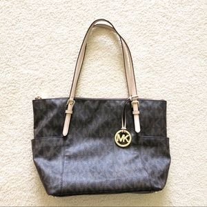 Michael Kors Leather Tote Bag